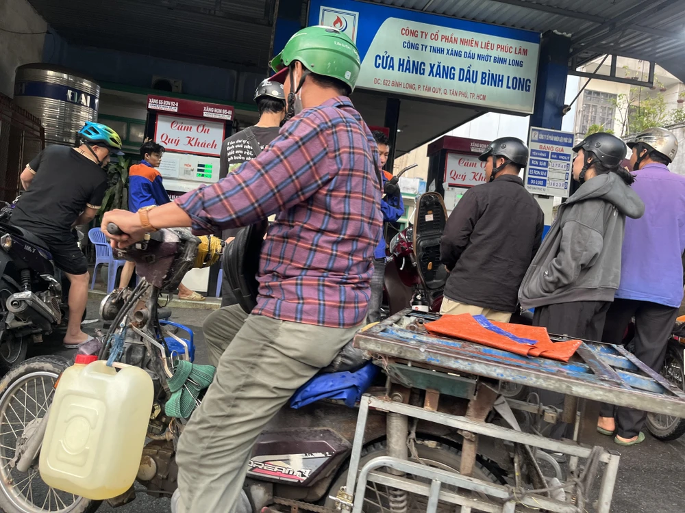 tích trữ xăng dầu