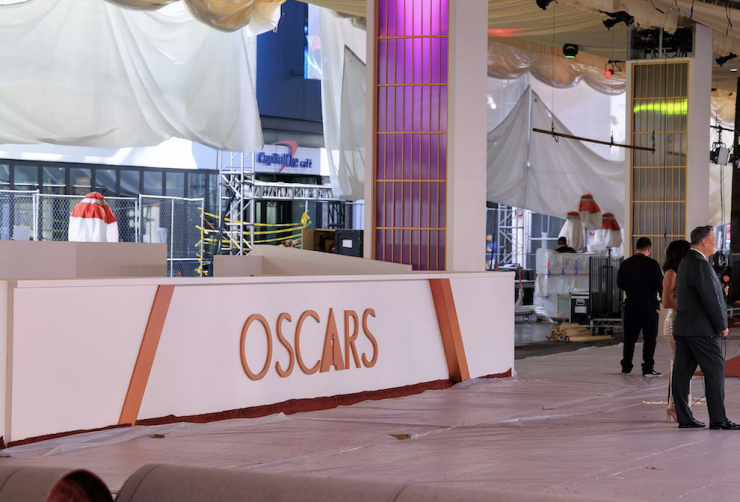 Lễ trao giải Oscar đã sẵn sàng. Ảnh: Zuma Press