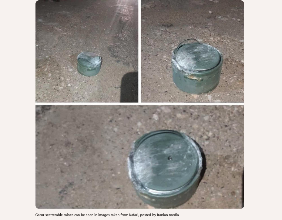 Mìn chống tăng của Mỹ được phát hiện tại Iran - Ảnh 1.