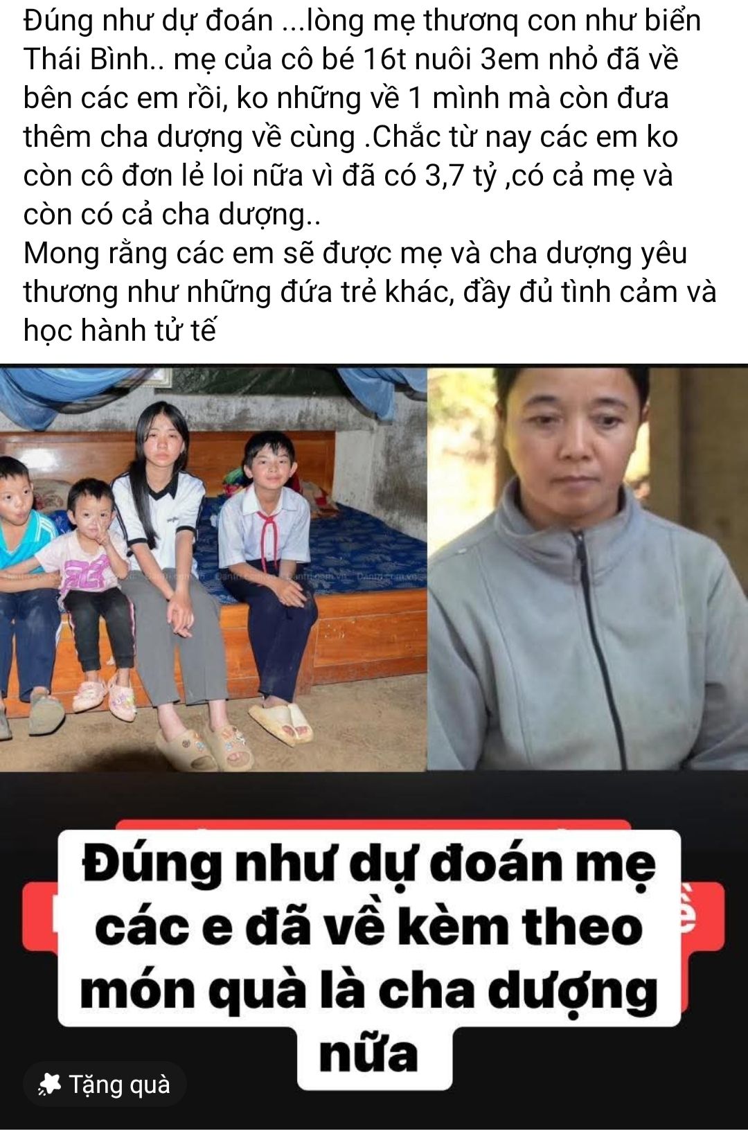 Xôn xao tin “mẹ quay về vì 3,2 tỷ” trong câu chuyện 4 chị em ở Lâm Đồng: Người trong cuộc nói gì về sự thật phía sau?- Ảnh 1.