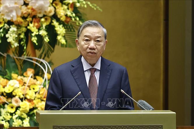 Nhanh chóng cụ thể hóa niềm tin của cử tri thành những quyết sách thiết thực 1 Tổng Bí thư Tô Lâm: Nhanh chóng cụ thể hóa niềm tin của cử tri thành những quyết sách thiết thực - Ảnh 1.