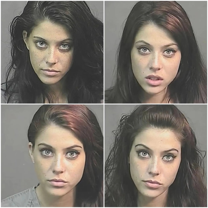 Sara Jane Isbister nổi tiếng vì loạt ảnh hồ sơ tội phạm. Ảnh: Brevard County Florida