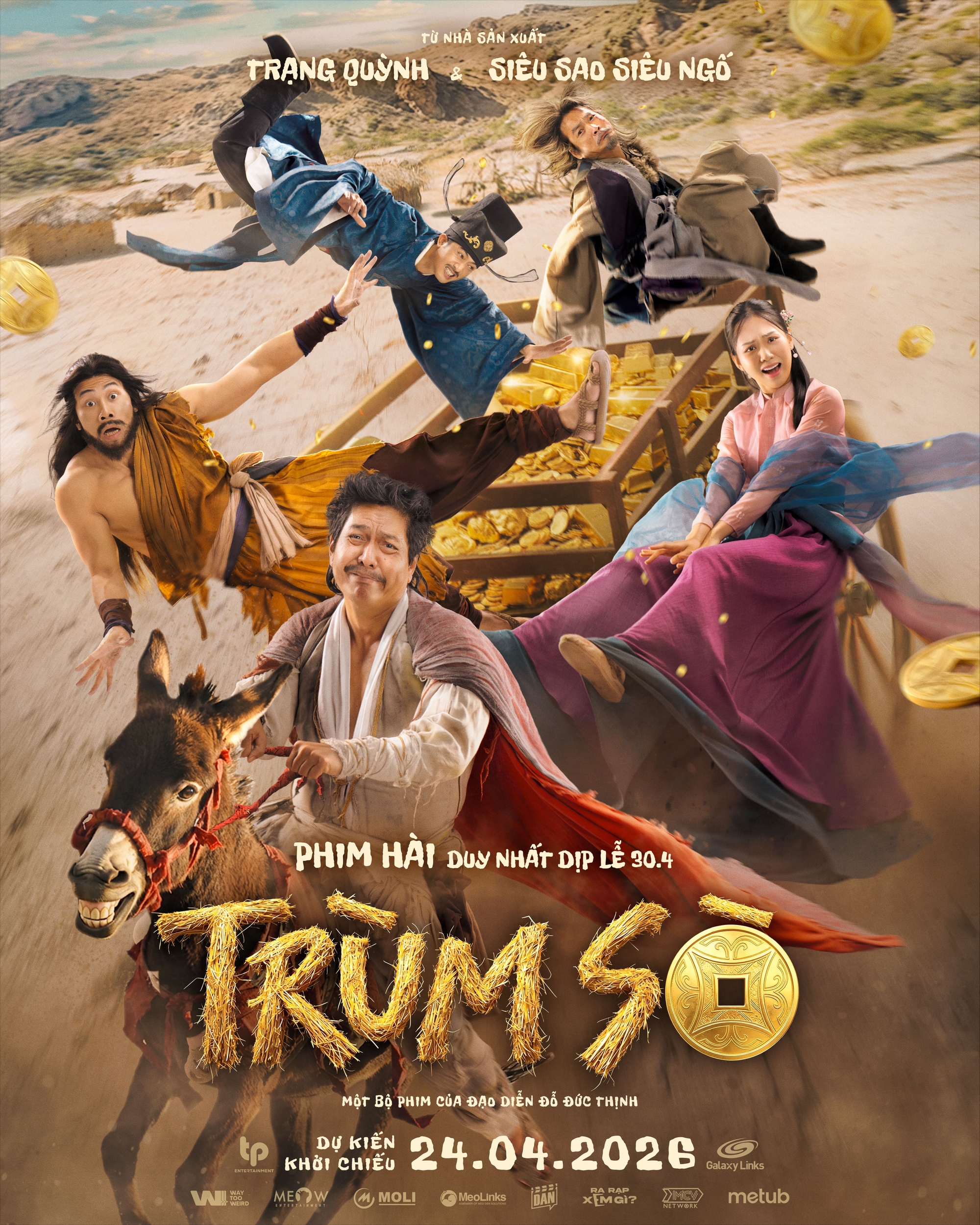 Xem phim cổ trang Việt này cười tắt thở mất thôi: Nữ chính là Hoa hậu đẹp nức tiếng, tấu hài duyên đáo để- Ảnh 1.