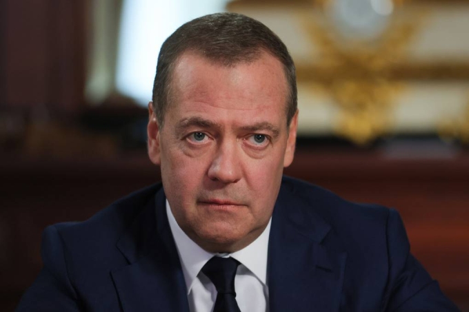 Phó chủ tịch Hội đồng An ninh Nga Dmitry Medvedev. Ảnh: TASS