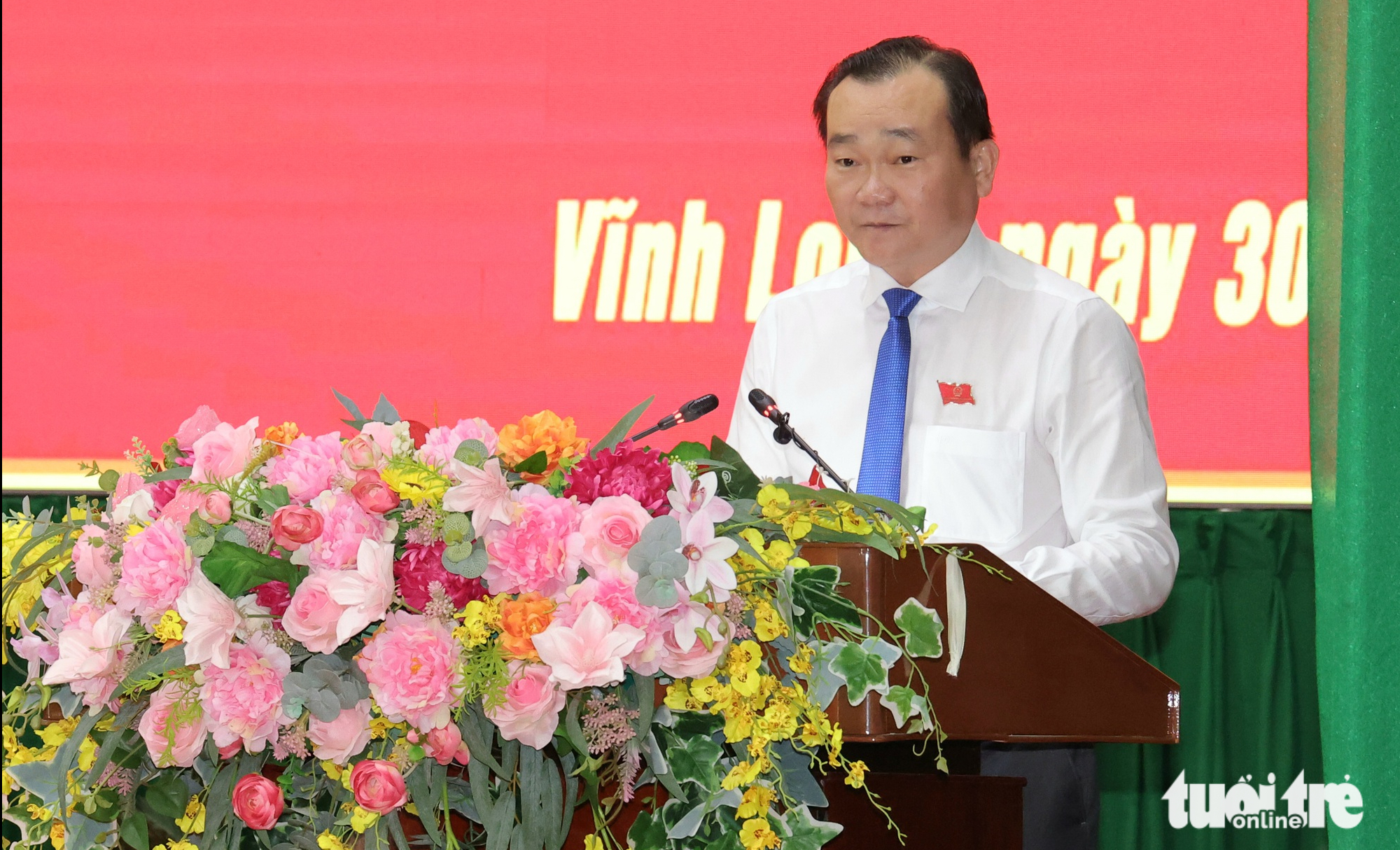 Ông Nguyễn Minh Dũng tiếp tục làm Chủ tịch HĐND tỉnh Vĩnh Long - Ảnh 1.