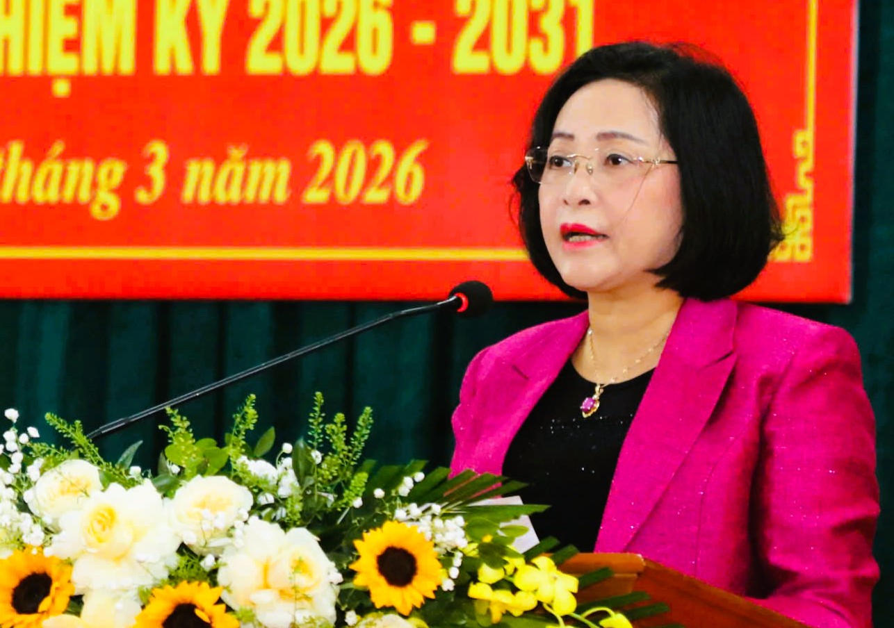 Phó Chủ tịch Quốc hội Nguyễn Thị Thanh tiếp xúc cử tri tại Ninh Bình - Ảnh 1.