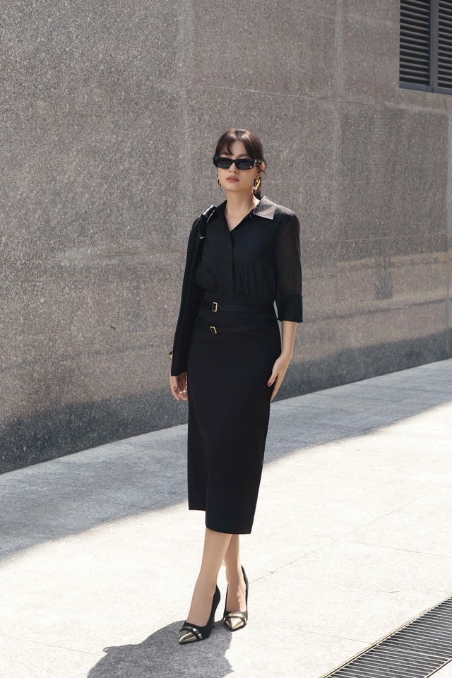 Phối đồ tone sur tone cho vẻ ngoài sang trọng trong tích tắc- Ảnh 1.