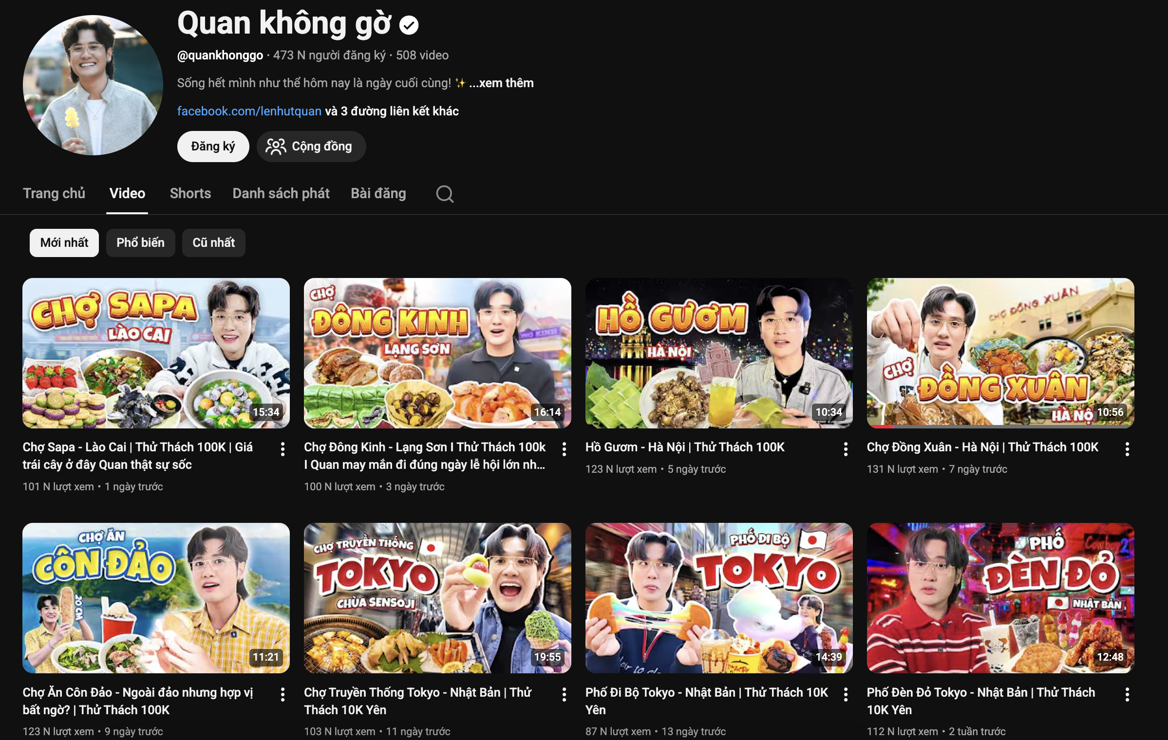 Quan Không Gờ và hành trình lan tỏa vẻ đẹp chợ truyền thống Việt qua 100 vlog- Ảnh 2. Quan Không Gờ và hành trình lan tỏa vẻ đẹp chợ truyền thống Việt qua 100 vlog- Ảnh 2.