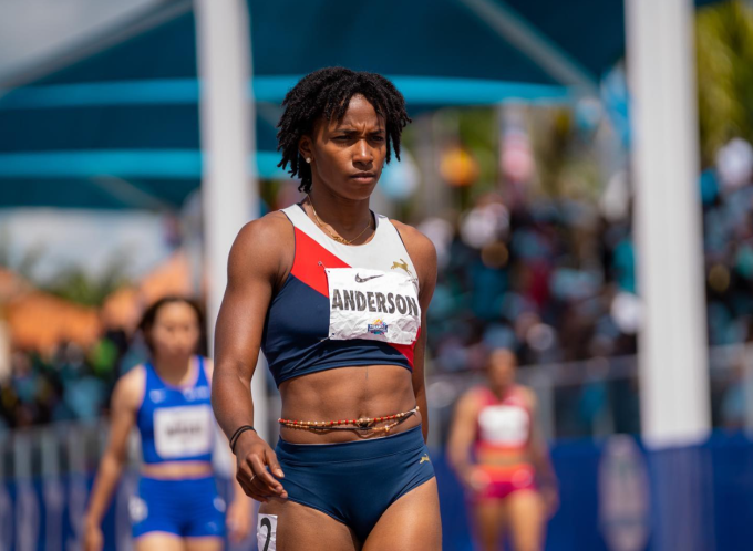 Taylor Anderson thi đấu năm 2023. Ảnh: suhh_spense