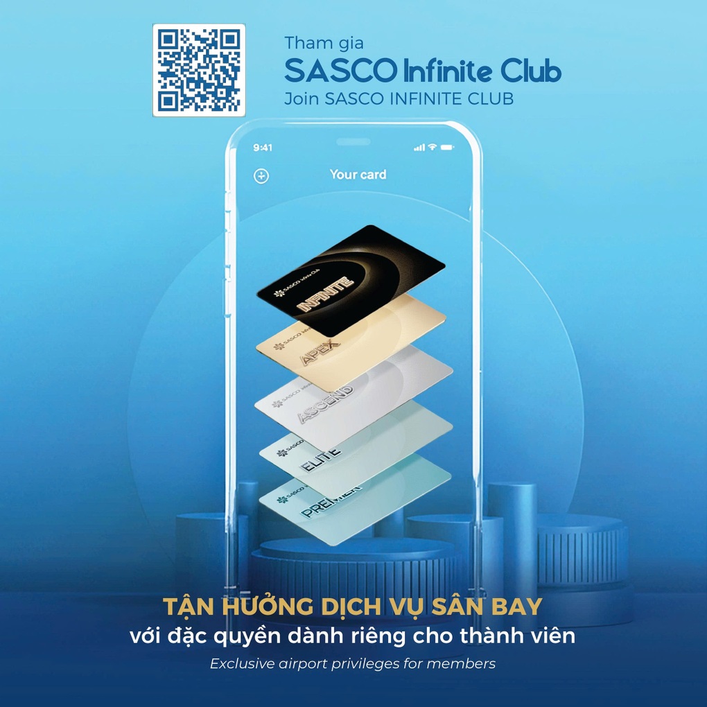 SASCO Infinite Club: “Chạm - Kết nối đặc quyền” tại sân bay Tân Sơn Nhất - 1