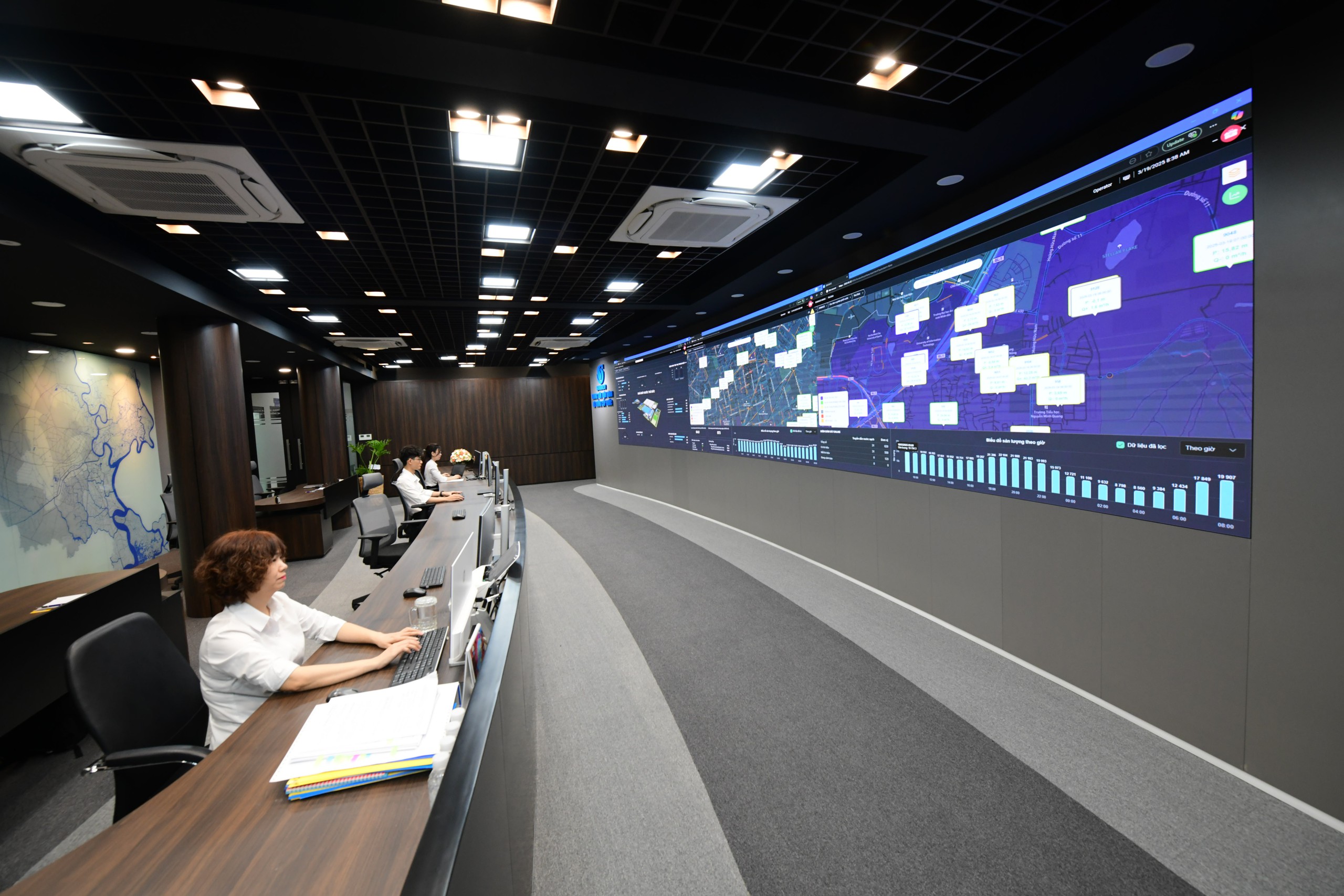 SAWACO bảo đảm cấp nước sạch cho 100% hộ dân, hướng tới ngành cấp nước hiện đại - Ảnh 1.