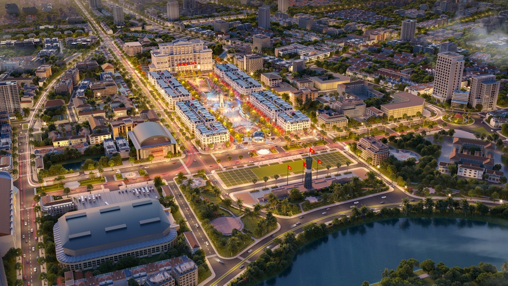 Sắp mở bán shophouse phố đi bộ quảng trường trung tâm Thái Nguyên - 1