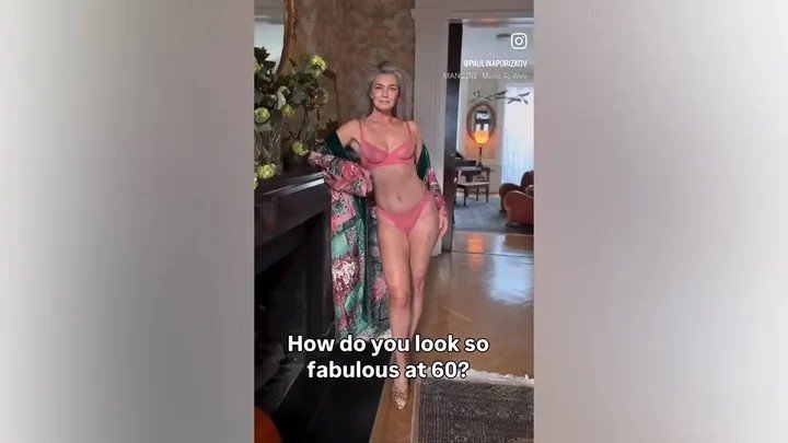 Siêu mẫu nội y Paulina Porizkova vén màn chiêu trò đánh lừa thị giác trong thế giới người mẫu 1 'Siêu mẫu nội y' Paulina Porizkova vén màn 'chiêu trò đánh lừa thị giác' trong thế giới người mẫu - 1