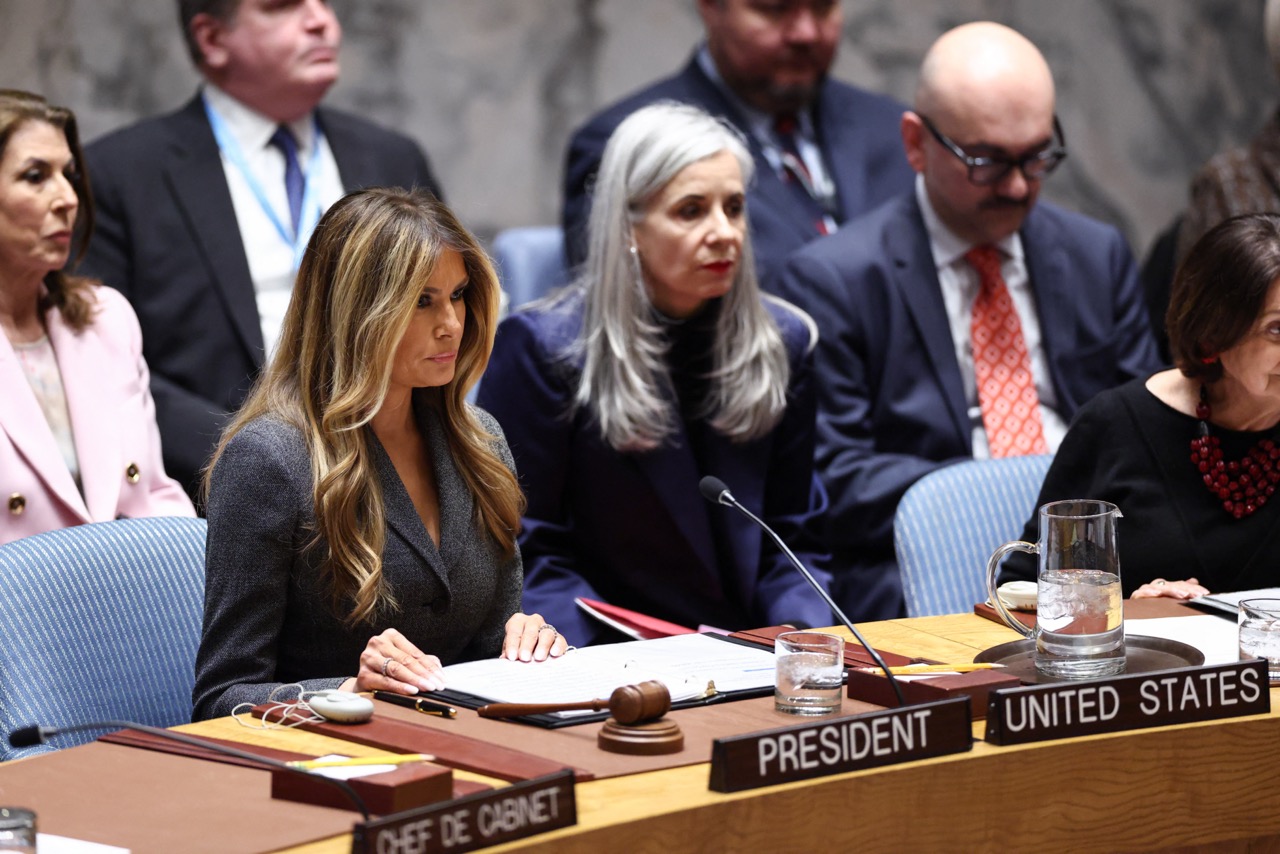 Sự kiện chưa từng có: Đệ nhất phu nhân Mỹ điều hành phiên họp Hội đồng Bảo an Liên hợp quốc - Ảnh 1. Melania Trump - Ảnh 1.