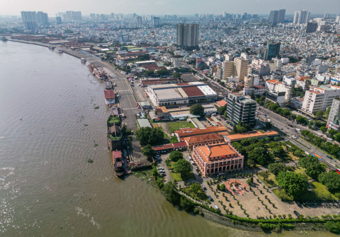 Khu đất Cảng Bến Nhà Rồng - Khánh Hội, tháng 10/2025. Ảnh: Quỳnh Trần