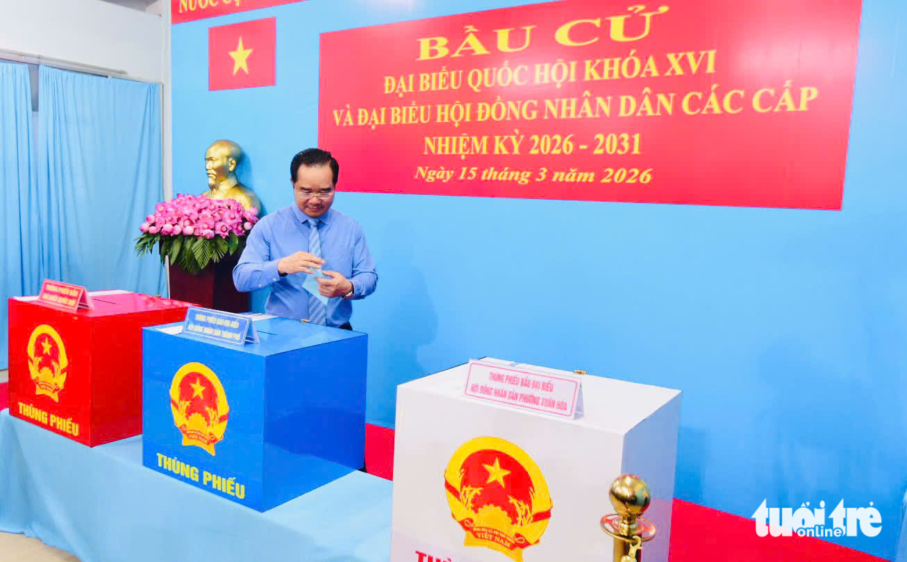 TP.HCM: Gần 78% cử tri đã đi bỏ phiếu, nhiều xã đạt trên 90% - Ảnh 5.