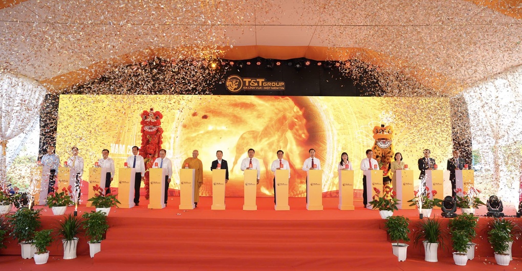 Tập đoàn TT Group khởi công khu công nghiệp gần 200 ha tại An Giang - 1