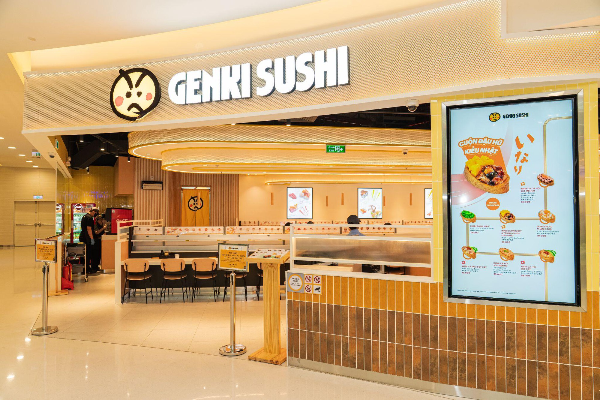 Genki Sushi tăng tốc tại Việt Nam: Tàu Kousoku “vào ga” Crescent Mall- Ảnh 1.