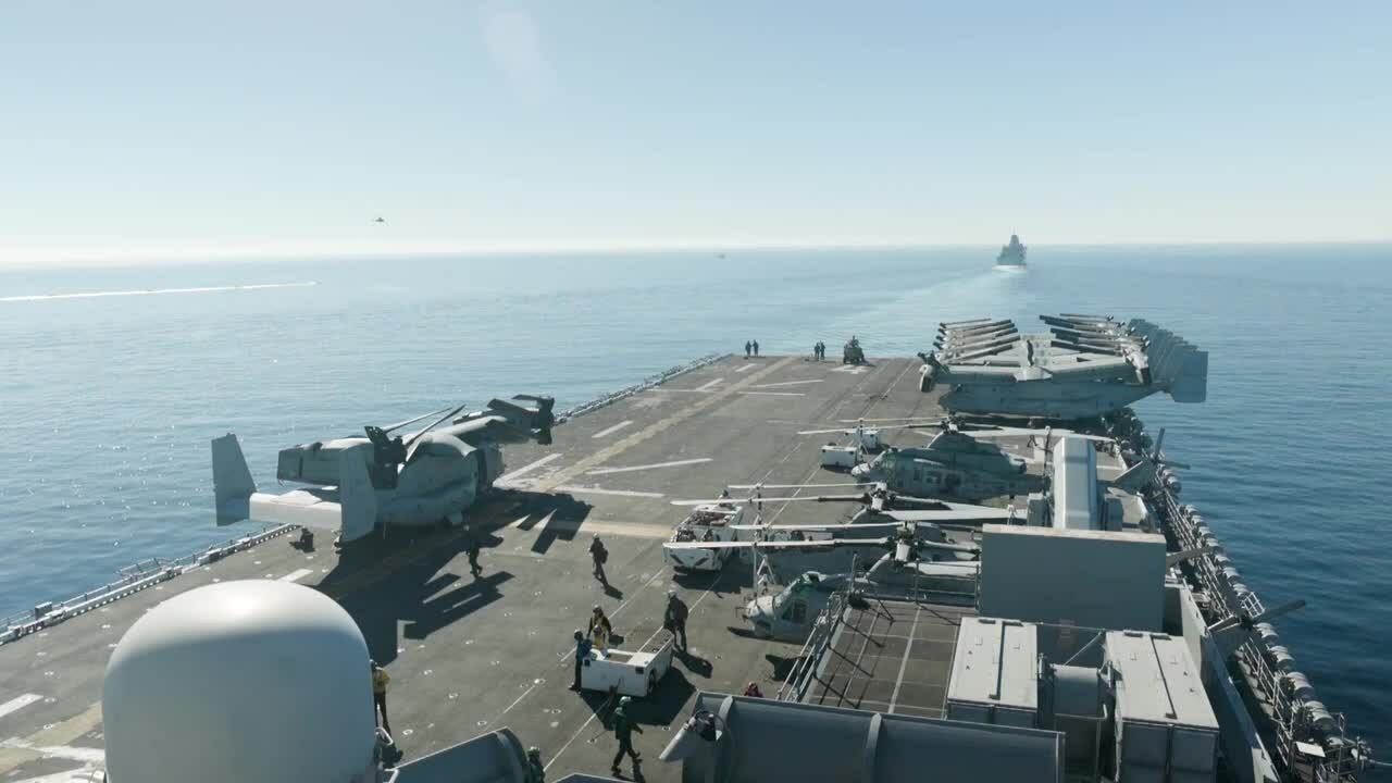 Tàu đổ bộ thứ hai của Mỹ có thể đang đến Trung Đông