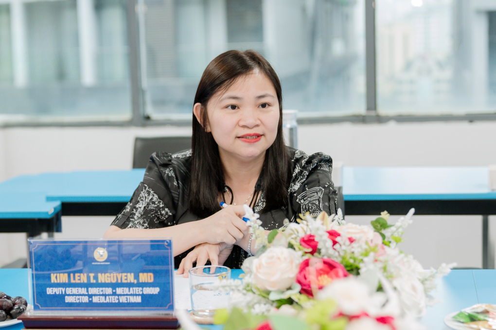ThS.BS.CKII Nguyễn Thị Kim Len: Người cầm lái “con tàu chuyên môn”, dệt nên giá trị cho MEDLATEC - 1