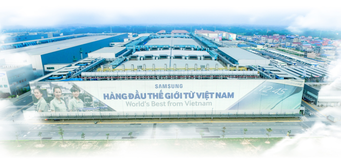 Nhà máy Samsung Electronics Việt Nam Thái Nguyên. Ảnh: Samsung