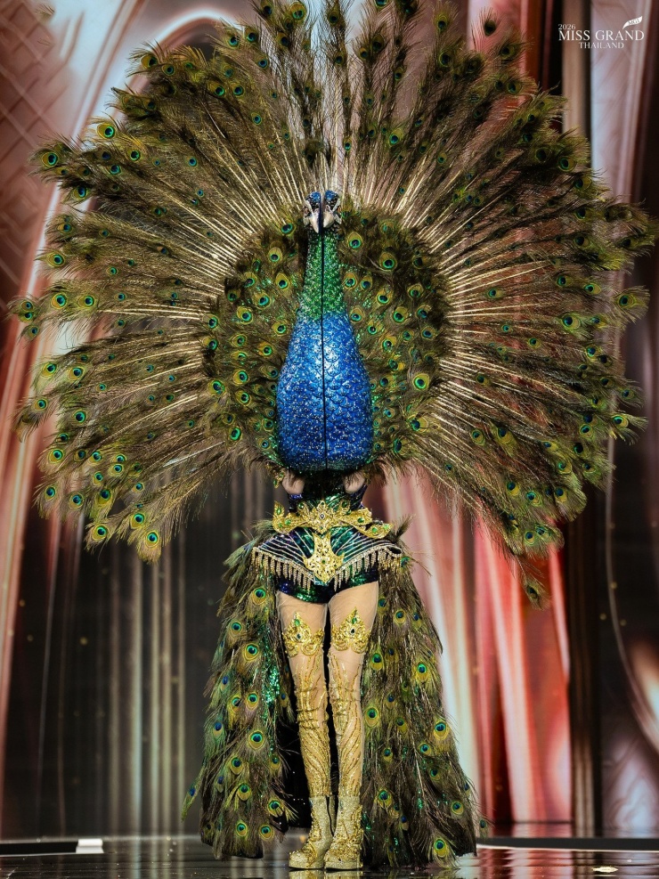 Đại diện tỉnh Phitsanulok hóa thân thành chú chim công rực rỡ trên sân khấu. Thiết kế tượng trưng cho sự trù phú của đất đai Thái Lan. Người mặc giống như một nữ hoàng bảo vệ và lên tiếng cho việc bảo tồn loài chim công Thái Lan.