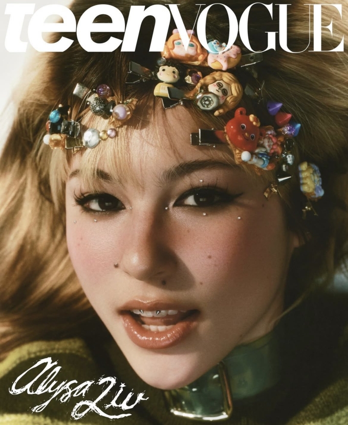Alysa Liu trên trang bìa tạp chí nổi tiếng của giới trẻ Mỹ, số tháng 3/2026. Ảnh: Teen Vogue