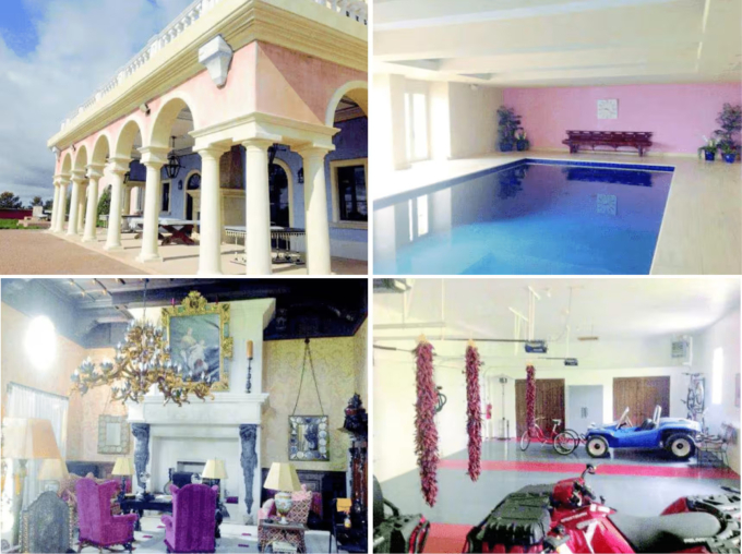 Bên trong trang trại Zorro của Jeffrey Epstein. Ảnh: DOJ