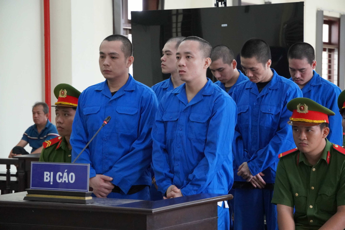 Phạm Lý Phương cùng đồng phạm. Ảnh: Hoàng Nam