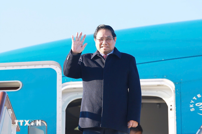 Thủ tướng Phạm Minh Chính bắt đầu thăm chính thức Liên bang Nga 1 Thủ tướng Phạm Minh Chính bắt đầu thăm chính thức Liên bang Nga - Ảnh 1.