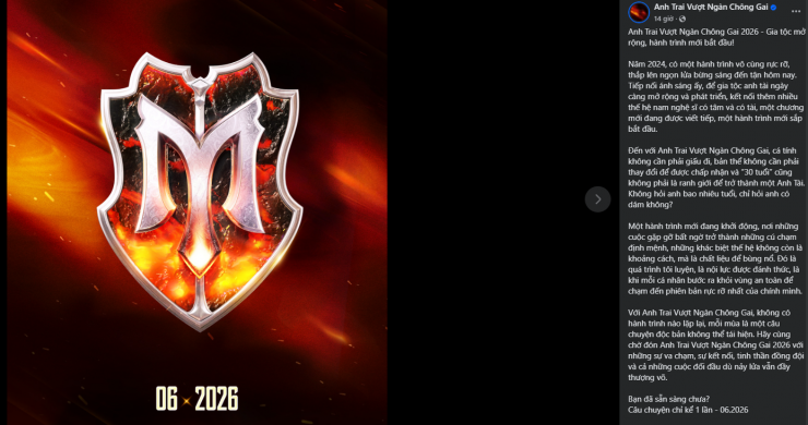 Thực hư danh sách 33 Anh Tài tham gia Anh Trai Vượt Ngàn Chông Gai mùa 2 1 Anh Trai Vượt Ngàn Chông Gai xác nhận sẽ chính thức trở lại với mùa 2.