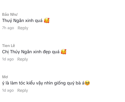 Thúy Ngân ngang hàng với hot TikToker, màn đọ sắc này có khập khiễng quá không?- Ảnh 2.