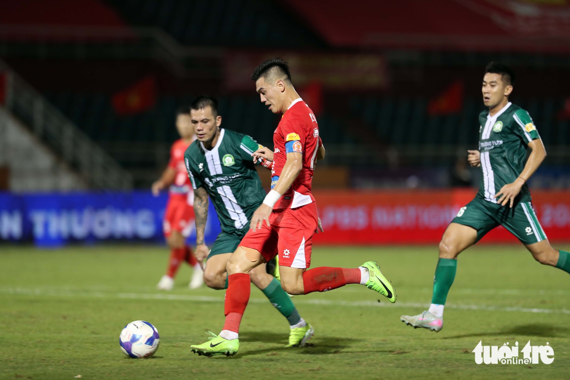 Tiến Linh lại 'tịt ngòi', Khoa Ngô giúp CLB Công An TP.HCM thắng tứ kết Cúp quốc gia 1 Khoa Ngô - Ảnh 1.