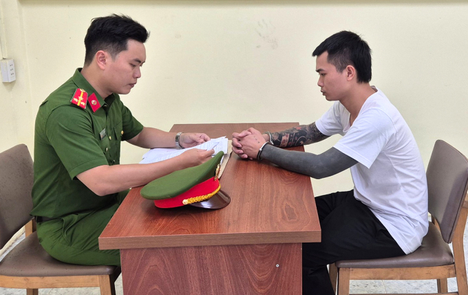 Lê Anh Điệp khi làm việc với cảnh sát: Công an TP HCM