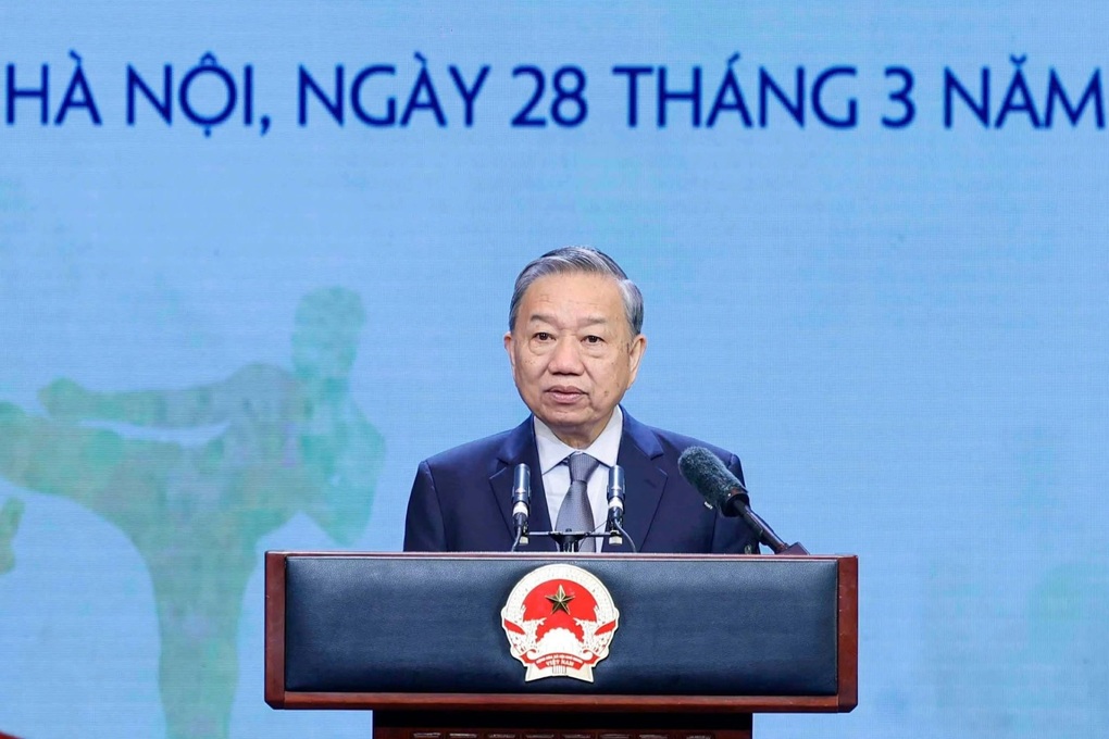 Toàn văn phát biểu của Tổng Bí thư Tô Lâm tại Lễ kỷ niệm 80 năm ngành Thể dục thể thao - 1