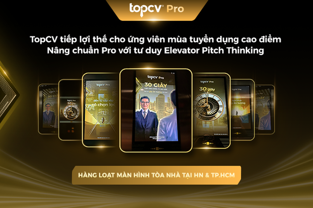 TopCV tiếp lợi thế cho ứng viên Pro trong mùa tuyển dụng cao điểm - 1