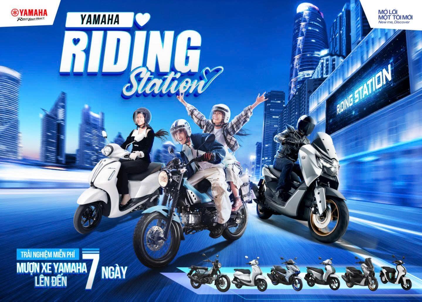 Trải nghiệm xe Yamaha miễn phí lên đến 7 ngày tại Riding Station 2026- Ảnh 1.