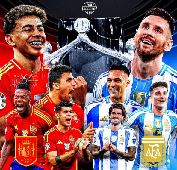 Mới: Trận Finalissima giữa Tây Ban Nha và Argentina chính thức bị hủy, Messi lỡ hẹn Yamal- Ảnh 1. Mới: Trận Finalissima giữa Tây Ban Nha và Argentina chính thức bị hủy, Messi lỡ hẹn Yamal- Ảnh 1.