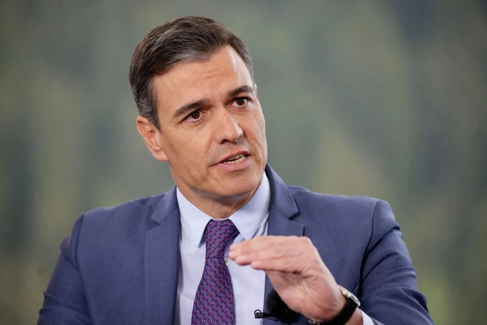 Thủ tướng Tây Ban Nha Pedro Sanchez. Ảnh: BLOOMBERG 2.jpg