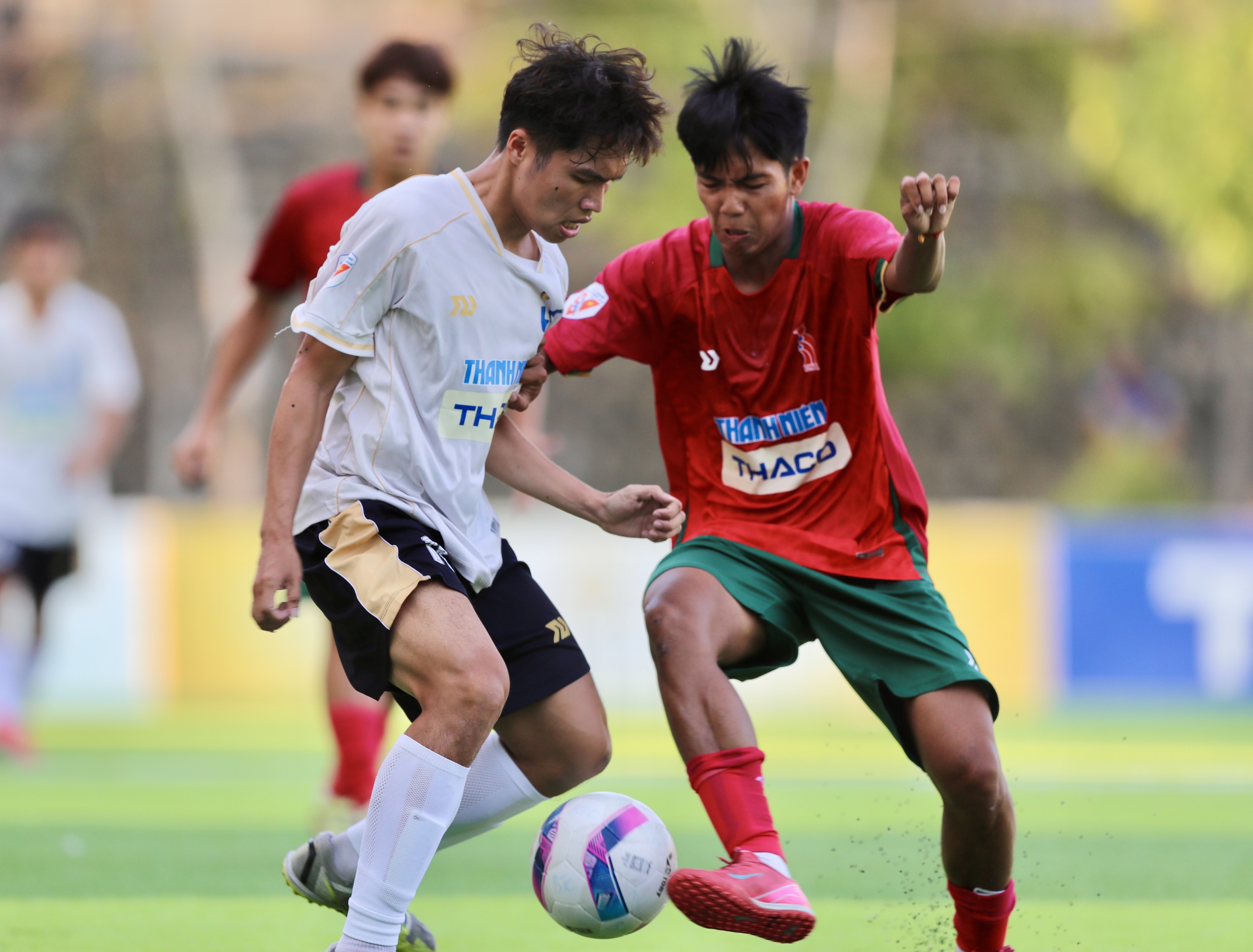 Trường ĐH Thủy lợi 0-0 Trường ĐH Công nghiệp TP.HCM: Chung kết khó đoán 2 Trường ĐH Thủy lợi - Trường ĐH Công nghiệp TP.HCM: Chung kết khó đoán - Ảnh 2.