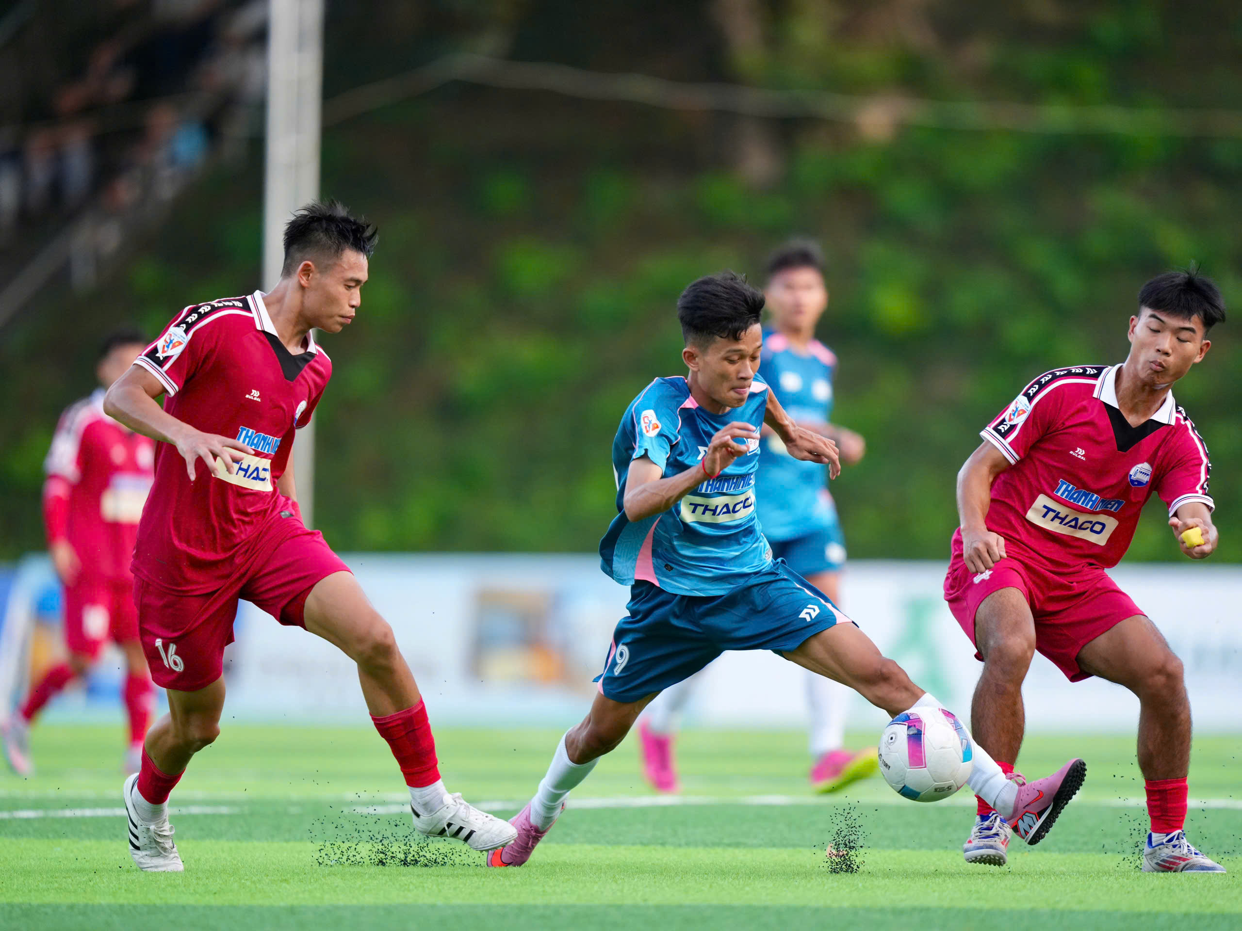 Trường ĐH Thủy lợi phải chỉnh lại ‘thước ngắm’ sau trận hòa cực sốc- Ảnh 1.