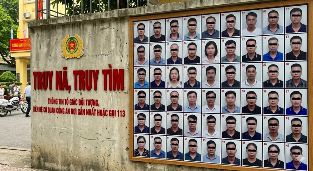 đối tượng truy nã