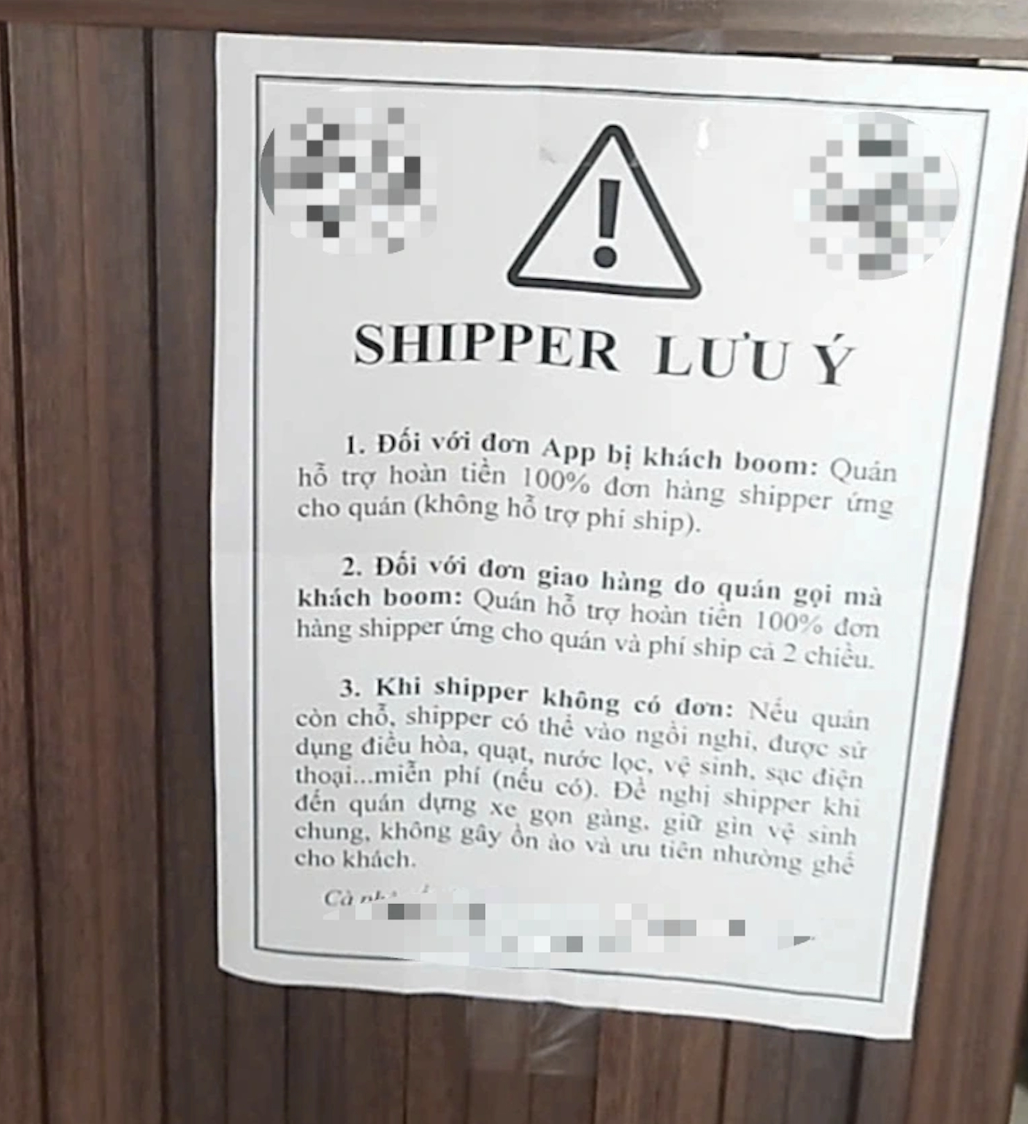 Từ nay nhiều quán bao shipper máy lạnh, sạc pin miễn phí khiến hàng triệu người ấm lòng- Ảnh 1.