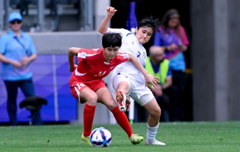 Tuyển nữ Triều Tiên thắng đậm Uzbekistan ở giải châu Á - 1