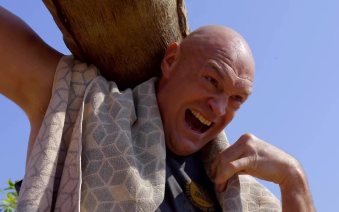 Tyson Fury tập luyện ở Thái Lan nhằm chuẩn bị cho màn thượng đài với Arslanbek Makhmudov ngày 11/4. Ảnh: Instagram / Tyson Fury