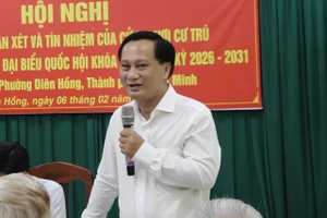 Luật sư Hà Hải được 100% cử tri nơi cư trú tín nhiệm ứng cử Đại biểu Quốc hội khóa XVI