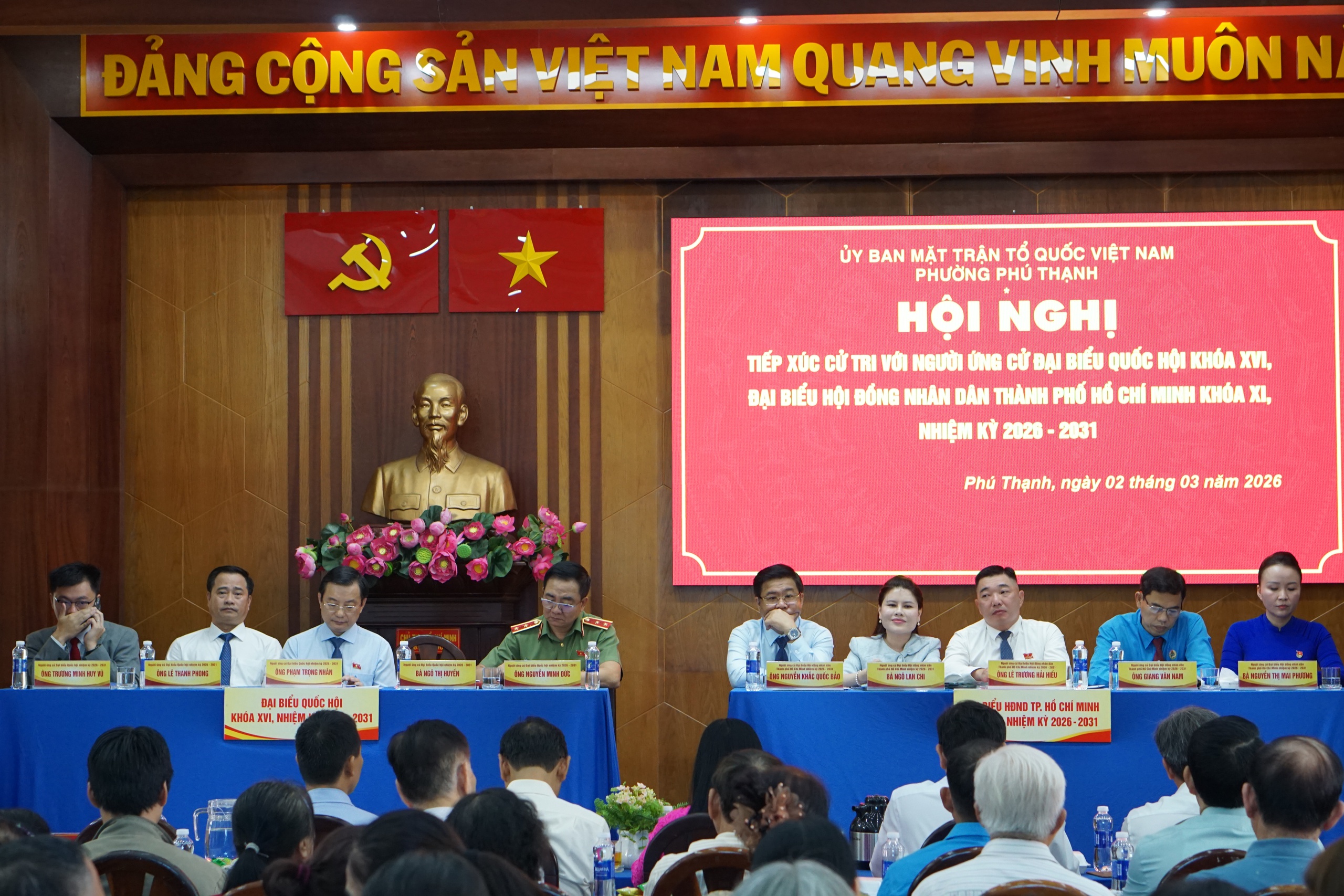 Cử tri phường Phú Thạnh mong đại biểu tiếp tục đóng góp, xây dựng hệ thống pháp luật - Ảnh 1. đại biểu - Ảnh 1.