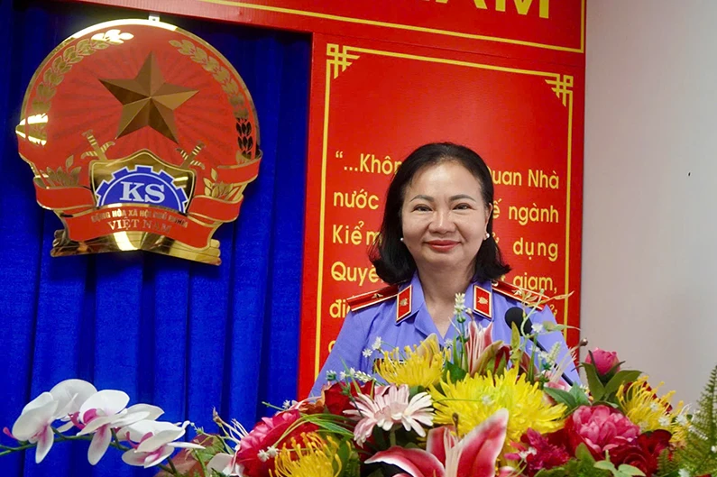 Bà Huỳnh Thị Ngọc Hoa, Phó Viện trưởng VKSND TP.HCM. Ảnh: SONG MAI