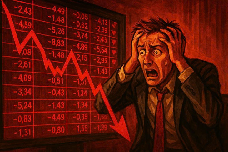 VN-Index 'bốc hơi' 100 điểm, 255 cổ phiếu nằm sàn 1 chứng khoán - Ảnh 1.