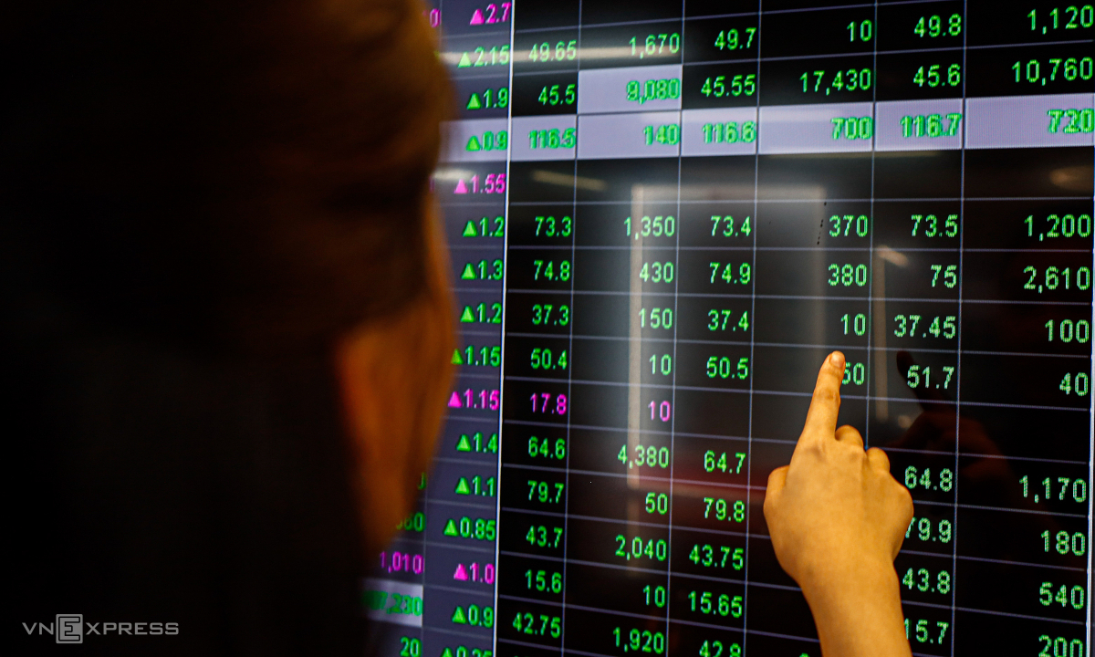 VN Index lay lai sac